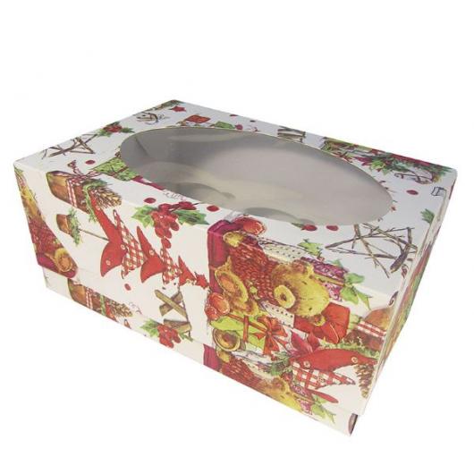 Коробка на 6 капкейков 