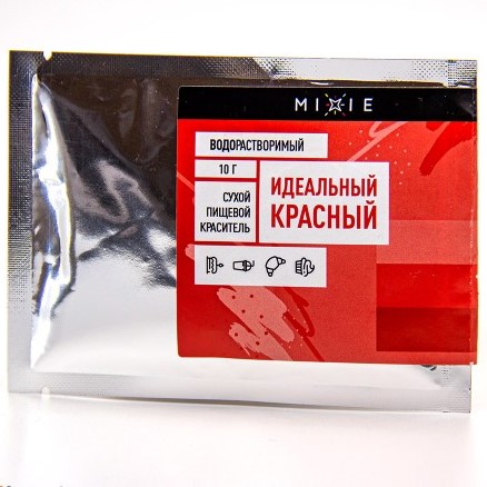 Краситель сухой MIXIE Идеальный красный 10 гр