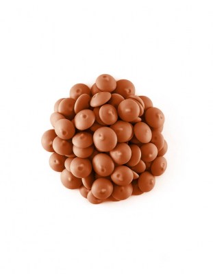 Callebaut Шоколад молочный со вкусом карамели в галлетах 0,1 кг (+/-5 гр) 