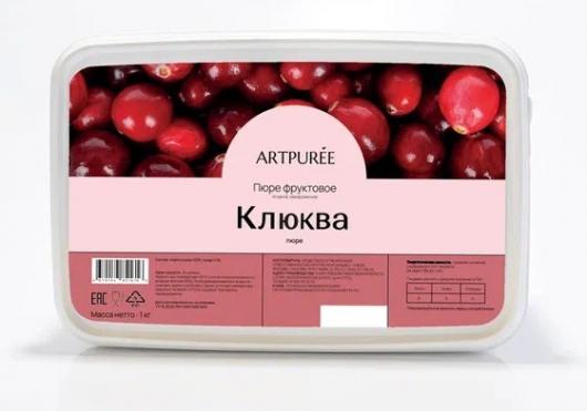 Пюре Artpuree клюква 1 кг замороженное
